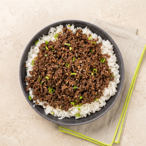 Korean Style Beef Bowl
