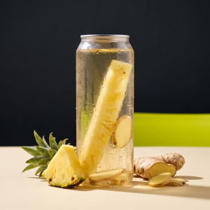 Pineapple Ginger Infused Water – 12 oz