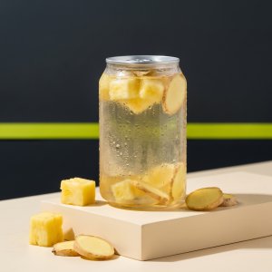 Pineapple Ginger Infused Water – 8 oz Add-On