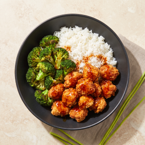 Hot Honey Chicken Rice Bowl