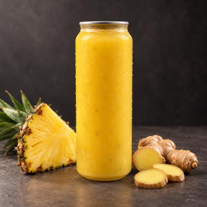 Pineapple Ginger Juice – 16 oz